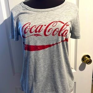 Grey Coca-Cola shirt